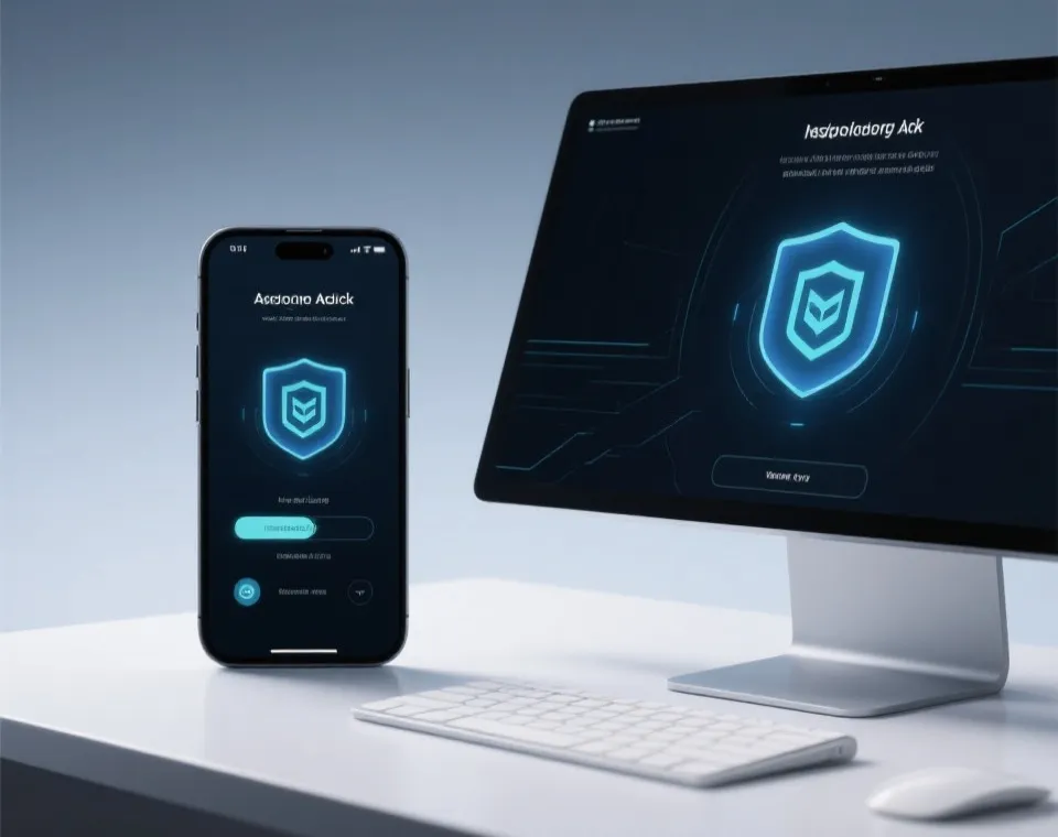 安全登录与终端认证流程示意图